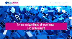 Desktop Screenshot of bluetomation.com